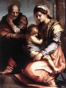  del - Sagrada Familia barberini manierismo renacentista Andrea del Sarto